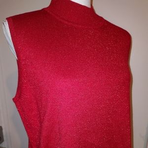 Sparkly Red Holiday Top ❤️